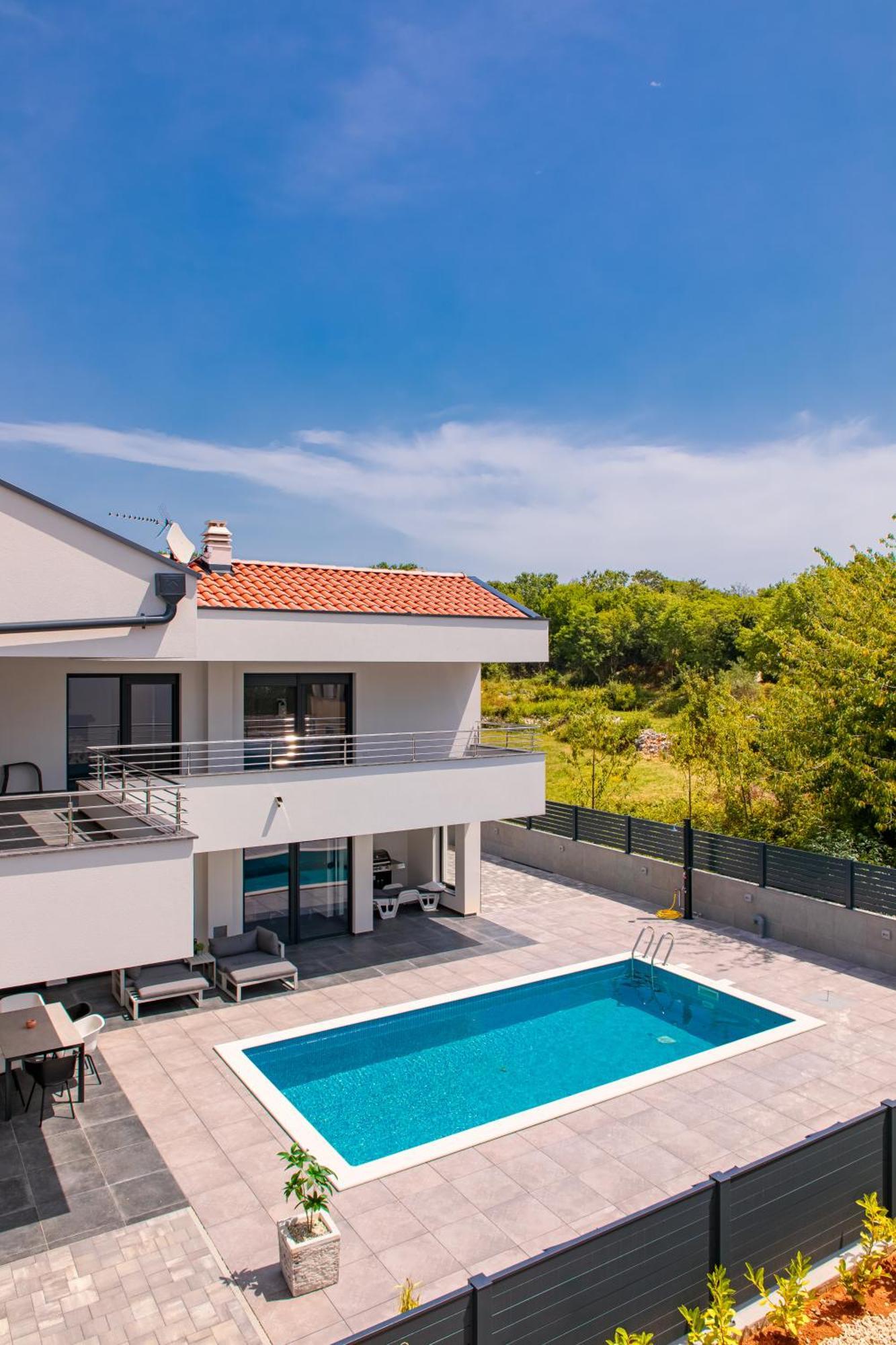 Villa Graefin Malinska Exterior foto